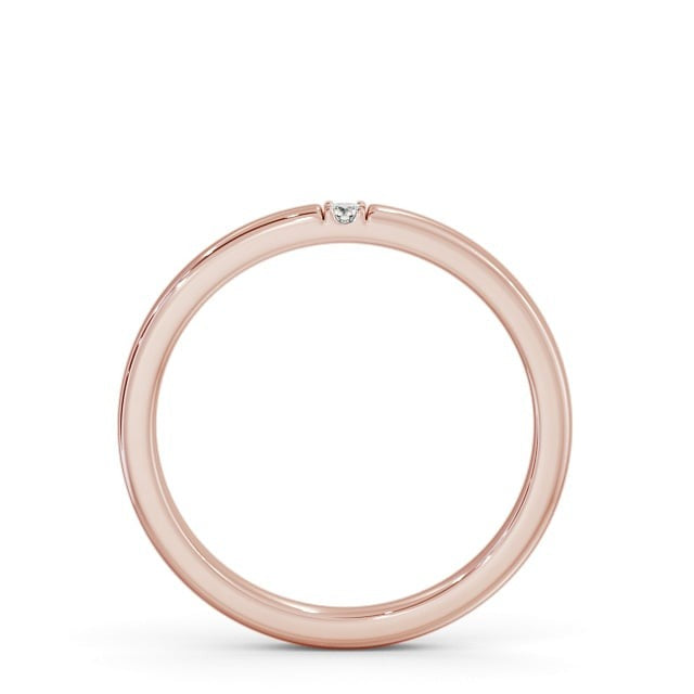 Mira Single Round Lab Grown Diamond Wedding Ring